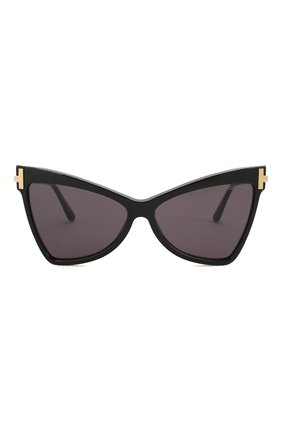 Женские солнцезащитные очки TOM FORD черного цвета по цене 25800 руб., арт. TF767 01A | Фото 3 Женские солнцезащитные очки TOM FORD черного цвета, арт. TF767 01A | Фото 3