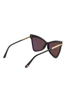 Женские солнцезащитные очки TOM FORD черного цвета по цене 25800 руб., арт. TF767 01A | Фото 4 Женские солнцезащитные очки TOM FORD черного цвета, арт. TF767 01A | Фото 4