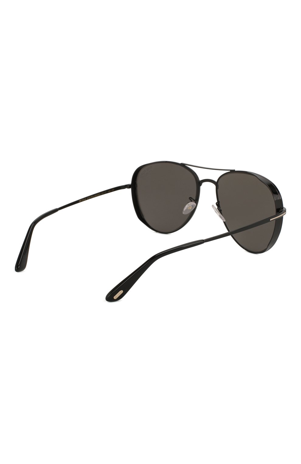 Женские солнцезащитные очки TOM FORD черного цвета, арт. TF723-K 01D | Фото 5 (Тип очков: С/з; Статус проверки: Проверена категория; Очки форма: Авиаторы; Оптика Гендер: оптика-унисекс)
