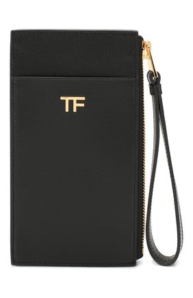 Женский кожаный футляр для кредитных карт TOM FORD черного цвета по цене 45350 руб., арт. S0336T-LG0005 | Фото 1 Женский кожаный футляр для кредитных карт TOM FORD черного цвета, арт. S0336T-LG0005 | Фото 1