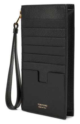 Женский кожаный футляр для кредитных карт TOM FORD черного цвета по цене 45350 руб., арт. S0336T-LG0005 | Фото 2 Женский кожаный футляр для кредитных карт TOM FORD черного цвета, арт. S0336T-LG0005 | Фото 2