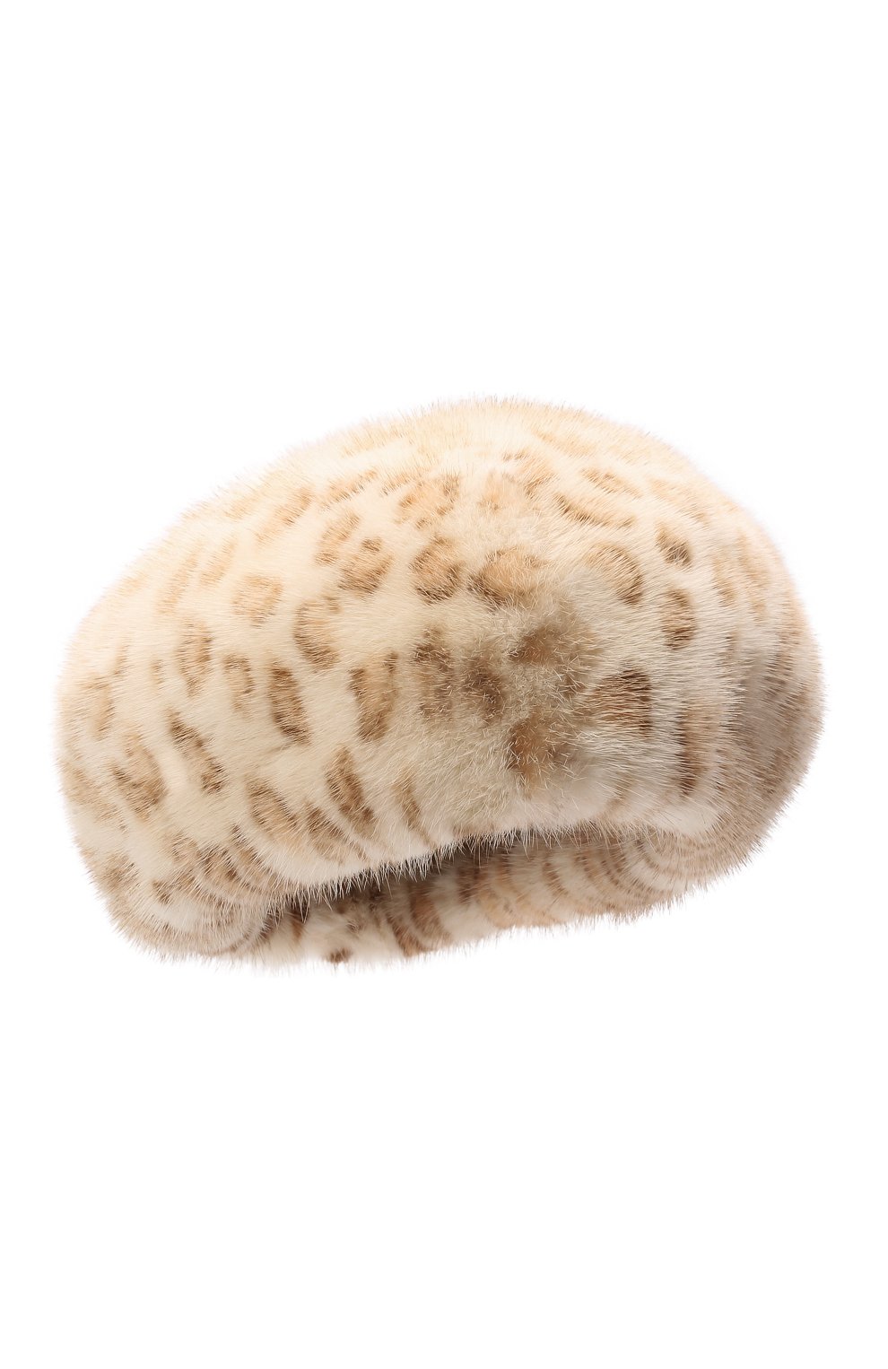 Женский берет из меха норки FURLAND бежевого цвета, арт. 0013600110120300000 | Фото 1