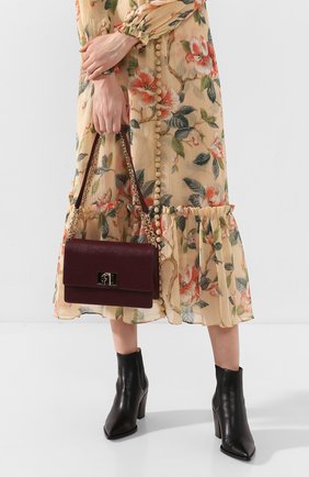 Женская сумка 1927 small FURLA бордового цвета по цене 32950 руб., арт. BAFI/ARE | Фото 2 Женская сумка 1927 small FURLA бордового цвета, арт. BAFI/ARE | Фото 2
