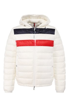 Мужская пуховая куртка kourou MONCLER белого цвета по цене 73300 руб., арт. F1-091-1A117-00-C0453 | Фото 1 Мужская пуховая куртка kourou MONCLER белого цвета, арт. F1-091-1A117-00-C0453 | Фото 1