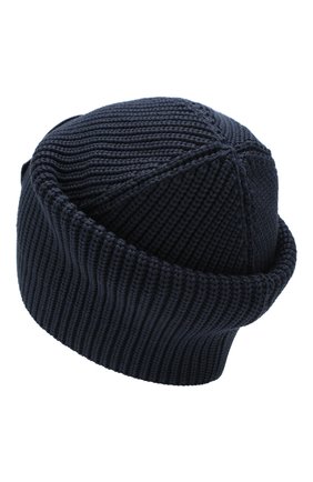 Мужская шапка MONCLER темно-синего цвета по цене 16400 руб., арт. F1-091-9Z701-00-V9007 | Фото 2 Мужская шапка MONCLER темно-синего цвета, арт. F1-091-9Z701-00-V9007 | Фото 2