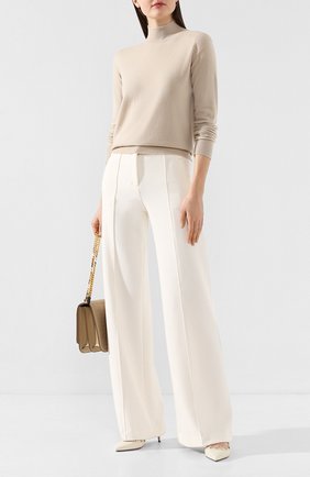 Женская кашемировая водолазка GIORGIO ARMANI бежевого цвета по цене 79100 руб., арт. 3HAM16/AM83Z | Фото 2 Женская кашемировая водолазка GIORGIO ARMANI бежевого цвета, арт. 3HAM16/AM83Z | Фото 2