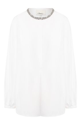 Женская хлопковая рубашка 3.1 PHILLIP LIM белого цвета по цене 33000 руб., арт. H191-2891C0T | Фото 1 Женская хлопковая рубашка 3.1 PHILLIP LIM белого цвета, арт. H191-2891C0T | Фото 1