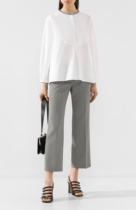 Женская хлопковая рубашка 3.1 PHILLIP LIM белого цвета по цене 33000 руб., арт. H191-2891C0T | Фото 2 Женская хлопковая рубашка 3.1 PHILLIP LIM белого цвета, арт. H191-2891C0T | Фото 2