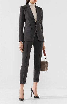 Женский шерстяной костюм DSQUARED2 серого цвета по цене 109000 руб., арт. S75FT0199/S40320 | Фото 1 Женский шерстяной костюм DSQUARED2 серого цвета, арт. S75FT0199/S40320 | Фото 1