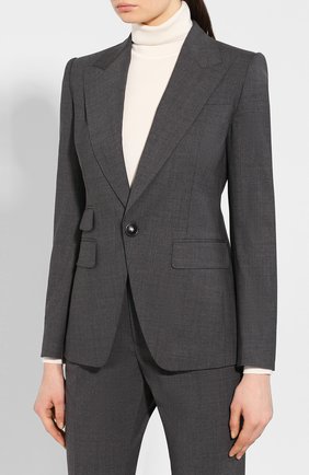 Женский шерстяной костюм DSQUARED2 серого цвета по цене 109000 руб., арт. S75FT0199/S40320 | Фото 2 Женский шерстяной костюм DSQUARED2 серого цвета, арт. S75FT0199/S40320 | Фото 2