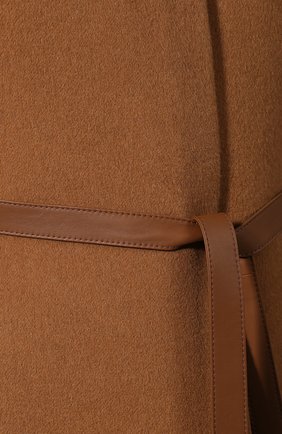 Женская пончо из смеси кашемира и шерсти LORO PIANA светло-коричневого цвета по цене 2525000 руб., арт. FAG3847/VVIC | Фото 5 Женская пончо из смеси кашемира и шерсти LORO PIANA светло-коричневого цвета, арт. FAG3847/VVIC | Фото 5