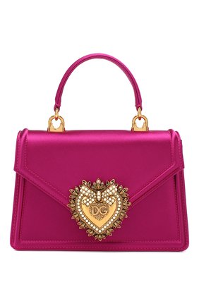 Женский сумка devotion small DOLCE & GABBANA фуксия цвета по цене 91950 руб., арт. BB6711/A7630 | Фото 1 Женский сумка devotion small DOLCE & GABBANA фуксия цвета, арт. BB6711/A7630 | Фото 1
