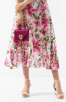 Женский сумка devotion small DOLCE & GABBANA фуксия цвета по цене 91950 руб., арт. BB6711/A7630 | Фото 2 Женский сумка devotion small DOLCE & GABBANA фуксия цвета, арт. BB6711/A7630 | Фото 2