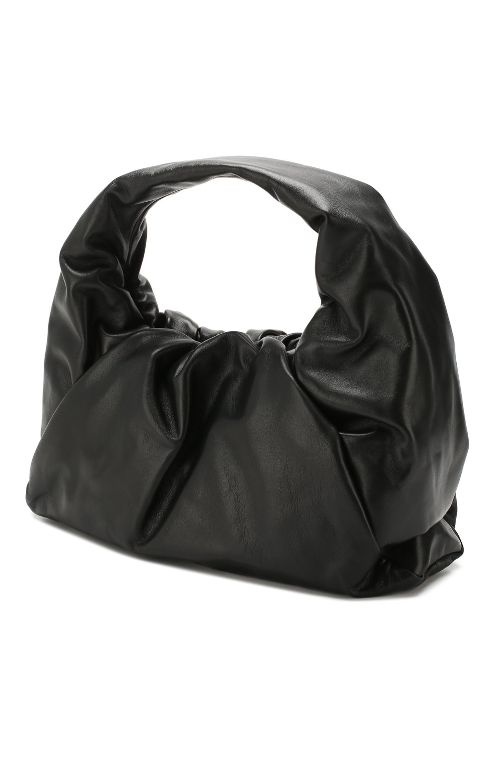 Женская сумка shoulder pouch BOTTEGA VENETA черного цвета по цене 123000 руб., арт. 610524/VCP40 | Фото 3 Женская сумка shoulder pouch BOTTEGA VENETA черного цвета, арт. 610524/VCP40 | Фото 3