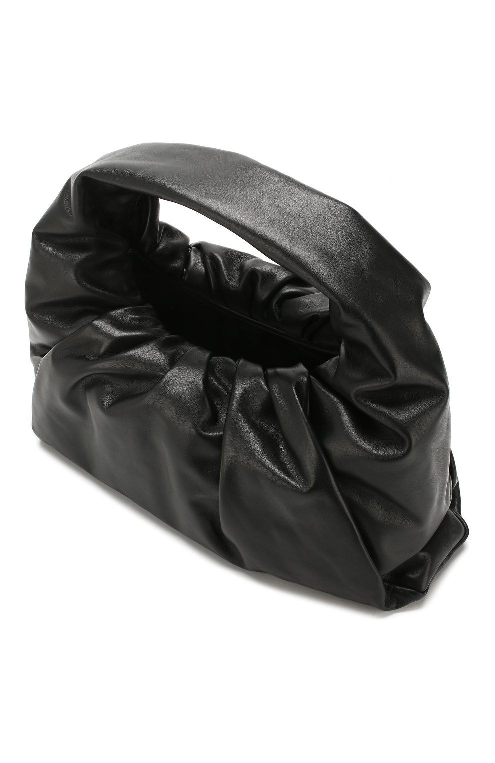 Женская сумка shoulder pouch BOTTEGA VENETA черного цвета по цене 123000 руб., арт. 610524/VCP40 | Фото 4 Женская сумка shoulder pouch BOTTEGA VENETA черного цвета, арт. 610524/VCP40 | Фото 4