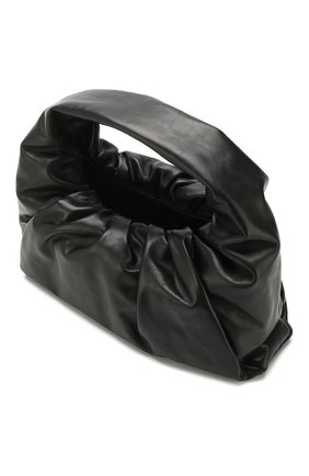 Женская сумка shoulder pouch BOTTEGA VENETA черного цвета по цене 123000 руб., арт. 610524/VCP40 | Фото 4 Женская сумка shoulder pouch BOTTEGA VENETA черного цвета, арт. 610524/VCP40 | Фото 4