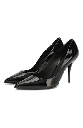 Женская кожаные туфли cardinale DOLCE & GABBANA черного цвета по цене 39950 руб., арт. CD1495/A1471 | Фото 1 Женская кожаные туфли cardinale DOLCE & GABBANA черного цвета, арт. CD1495/A1471 | Фото 1