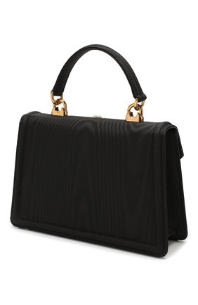 Женская сумка devotion small DOLCE & GABBANA черного цвета по цене 0 руб., арт. BB6711/AJ672 | Фото 3 Женская сумка devotion small DOLCE & GABBANA черного цвета, арт. BB6711/AJ672 | Фото 3 (Женское Кросс-КТ: Вечерняя сумка; Сумки-технические: Сумки top-handle; Ремень/цепочка: На ремешке; Материал: Текстиль; Размер: small)