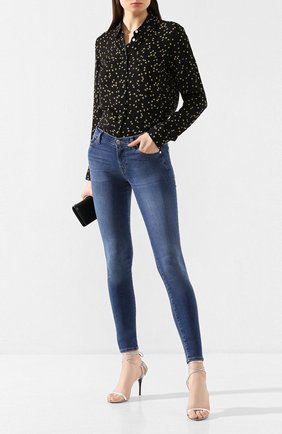 Женские джинсы 7 FOR ALL MANKIND синего цвета по цене 20950 руб., арт. JSWTA23CRL | Фото 2 Женские джинсы 7 FOR ALL MANKIND синего цвета, арт. JSWTA23CRL | Фото 2