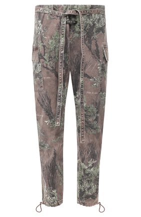 Мужской хлопковые брюки FEAR OF GOD коричневого цвета по цене 82950 руб., арт. 6F19-4004/PBD | Фото 1 Мужской хлопковые брюки FEAR OF GOD коричневого цвета, арт. 6F19-4004/PBD | Фото 1