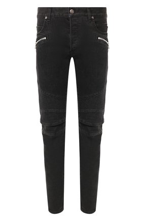 Мужские джинсы BALMAIN черного цвета по цене 71750 руб., арт. TH15446/Z077 | Фото 1 Мужские джинсы BALMAIN черного цвета, арт. TH15446/Z077 | Фото 1