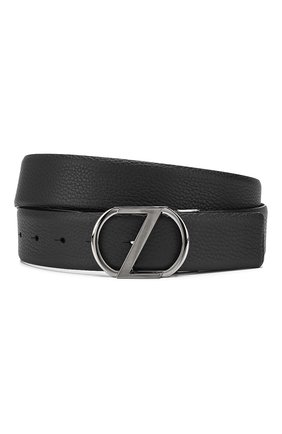 Мужской кожаный ремень Z ZEGNA темно-синего цвета по цене 39300 руб., арт. BGCE1A/958A | Фото 1 Мужской кожаный ремень Z ZEGNA темно-синего цвета, арт. BGCE1A/958A | Фото 1