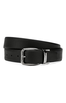 Мужской кожаный ремень ERMENEGILDO ZEGNA черного цвета по цене 29650 руб., арт. BST01A/J0407B | Фото 1 Мужской кожаный ремень ERMENEGILDO ZEGNA черного цвета, арт. BST01A/J0407B | Фото 1