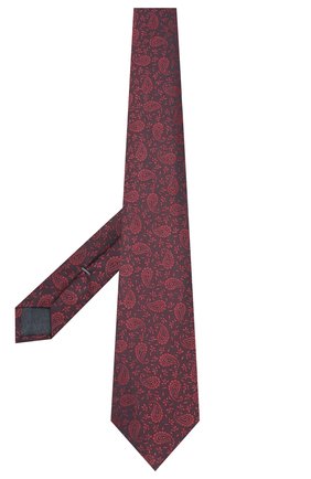 Мужской шелковый галстук ERMENEGILDO ZEGNA бордового цвета по цене 13450 руб., арт. Z7D34/1UM | Фото 2 Мужской шелковый галстук ERMENEGILDO ZEGNA бордового цвета, арт. Z7D34/1UM | Фото 2