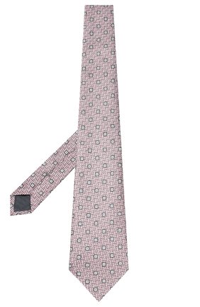 Мужской шелковый галстук ERMENEGILDO ZEGNA розового цвета по цене 13450 руб., арт. Z7D82/1UM | Фото 2 Мужской шелковый галстук ERMENEGILDO ZEGNA розового цвета, арт. Z7D82/1UM | Фото 2