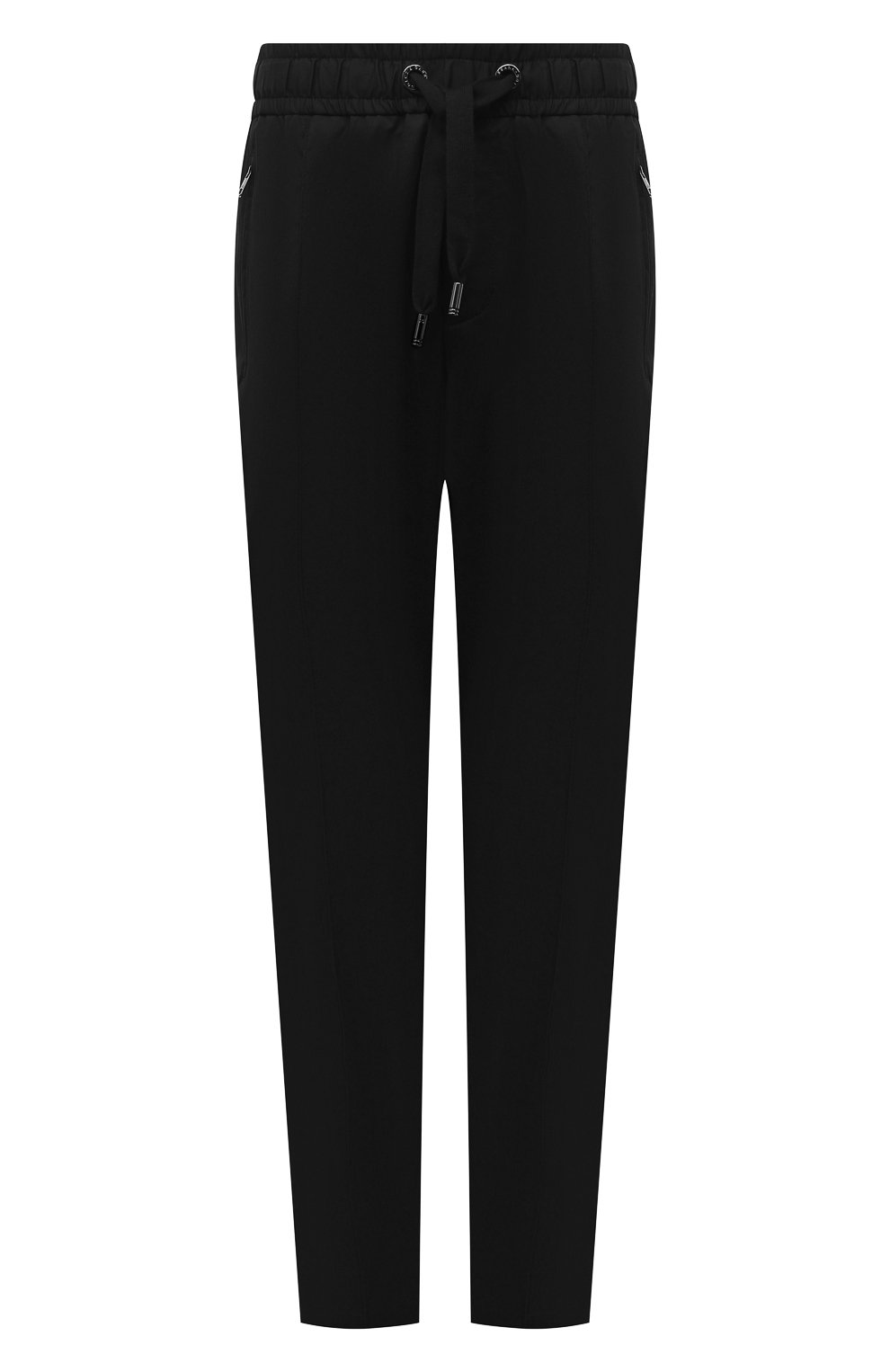Мужские хлопковые брюки DOLCE & GABBANA черного цвета, арт. GYACET/FUFJR | Фото 1 (Случай: Повседневный; Материал внешний: Хлопок; Статус проверки: Проверена категория)