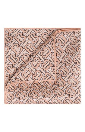 Мужской шелковый платок BURBERRY светло-бежевого цвета по цене 7400 руб., арт. 8014879 | Фото 1 Мужской шелковый платок BURBERRY светло-бежевого цвета, арт. 8014879 | Фото 1