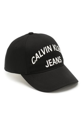 Детская бейсболка CALVIN KLEIN JEANS KIDS черного цвета по цене 2700 руб., арт. C20C200037 | Фото 1 Детская бейсболка CALVIN KLEIN JEANS KIDS черного цвета, арт. C20C200037 | Фото 1
