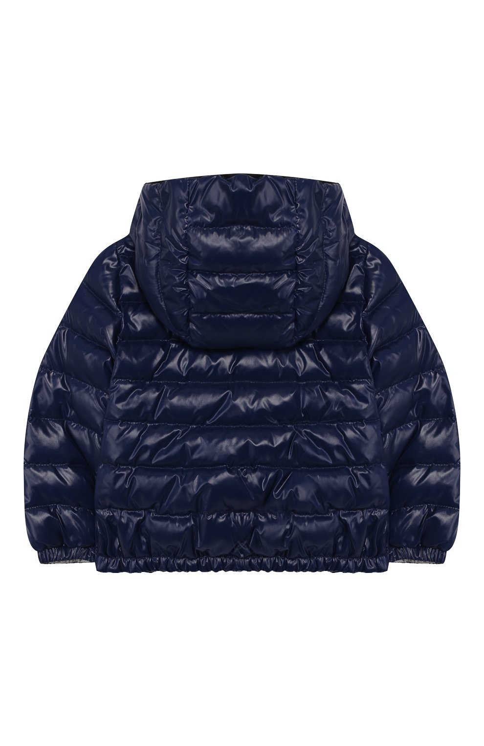 Детский комплект из куртки и комбинезона MONCLER синего цвета по цене 39700 руб., арт. F1-951-1F500-00-68950/3M-18M | Фото 3 Детский комплект из куртки и комбинезона MONCLER синего цвета, арт. F1-951-1F500-00-68950/3M-18M | Фото 3