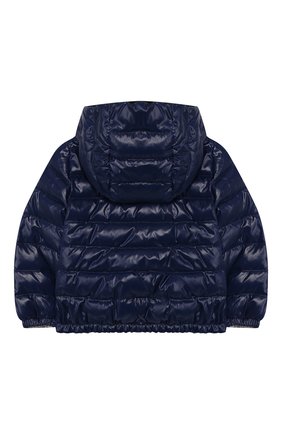 Детский комплект из куртки и комбинезона MONCLER синего цвета по цене 39700 руб., арт. F1-951-1F500-00-68950/3M-18M | Фото 3 Детский комплект из куртки и комбинезона MONCLER синего цвета, арт. F1-951-1F500-00-68950/3M-18M | Фото 3