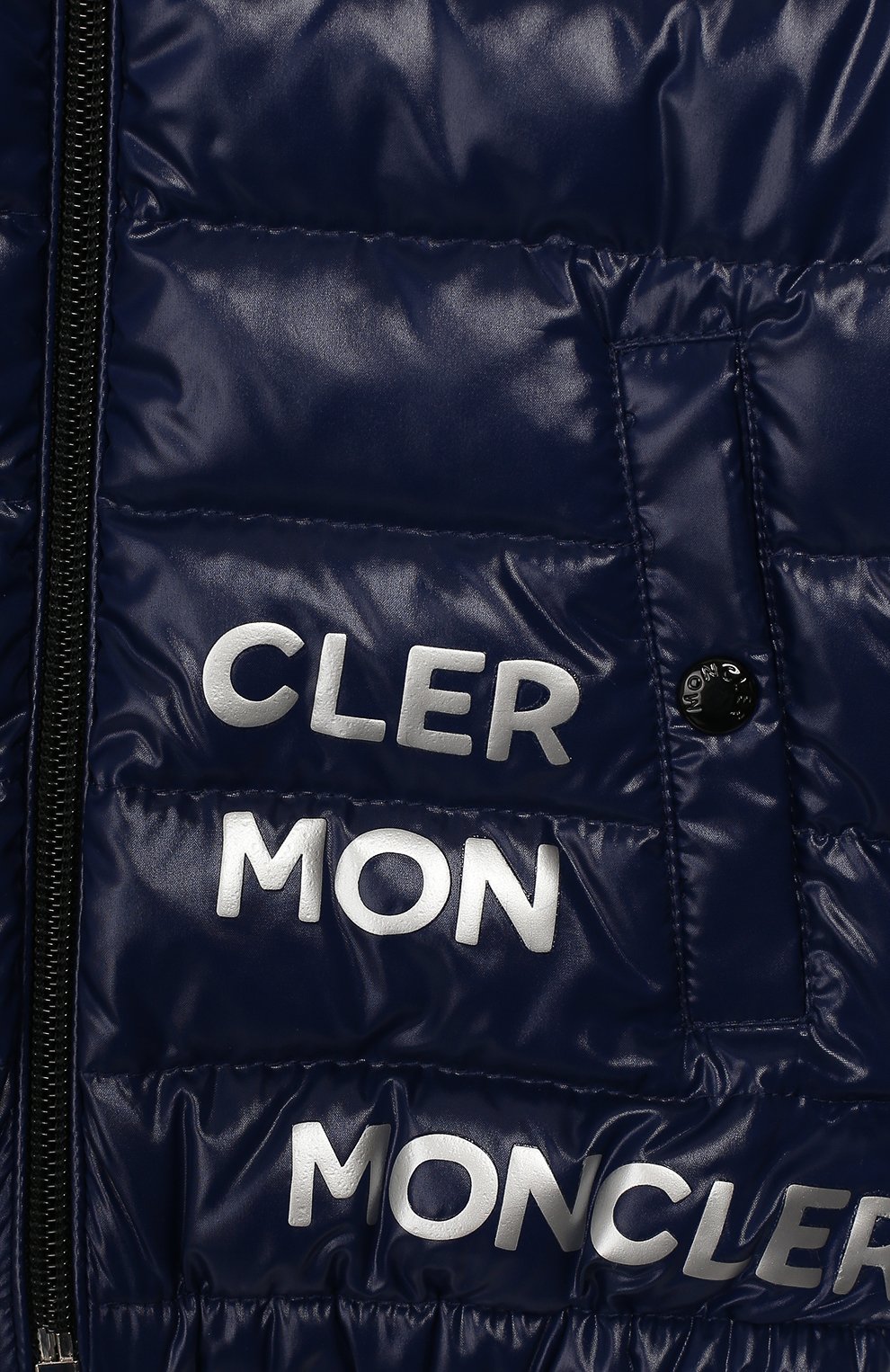 Детский комплект из куртки и комбинезона MONCLER синего цвета по цене 39700 руб., арт. F1-951-1F500-00-68950/3M-18M | Фото 6 Детский комплект из куртки и комбинезона MONCLER синего цвета, арт. F1-951-1F500-00-68950/3M-18M | Фото 6