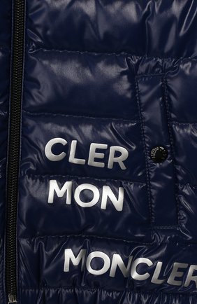 Детский комплект из куртки и комбинезона MONCLER синего цвета по цене 39700 руб., арт. F1-951-1F500-00-68950/3M-18M | Фото 6 Детский комплект из куртки и комбинезона MONCLER синего цвета, арт. F1-951-1F500-00-68950/3M-18M | Фото 6