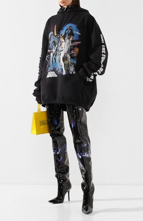 Кожаные ботфорты Star Wars x Vetements | Фото №2 Кожаные ботфорты Star Wars x Vetements | Фото №2