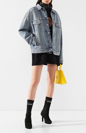 Текстильные ботильоны Star Wars x Vetements | Фото №2 Текстильные ботильоны Star Wars x Vetements | Фото №2