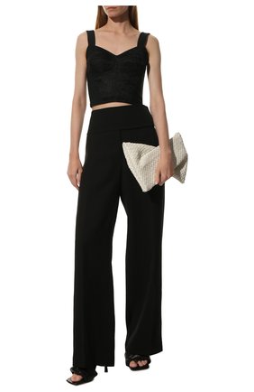Женская топ-бюстье DOLCE & GABBANA черного цвета по цене 47950 руб., арт. F7T19T/G9798 | Фото 2 Женская топ-бюстье DOLCE & GABBANA черного цвета, арт. F7T19T/G9798 | Фото 2