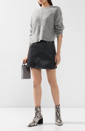 Женская свитер 3.1 PHILLIP LIM серого цвета по цене 35600 руб., арт. E201-7241LAL | Фото 2 Женская свитер 3.1 PHILLIP LIM серого цвета, арт. E201-7241LAL | Фото 2