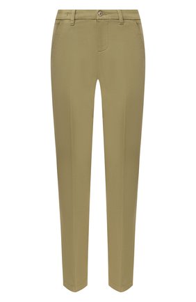 Женские брюки 7 FOR ALL MANKIND хаки цвета по цене 17550 руб., арт. JSL4V600SG | Фото 1 Женские брюки 7 FOR ALL MANKIND хаки цвета, арт. JSL4V600SG | Фото 1