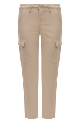 Женские брюки из смеси хлопка и вискозы 7 FOR ALL MANKIND бежевого цвета по цене 26250 руб., арт. JSL3V950BG | Фото 1 Женские брюки из смеси хлопка и вискозы 7 FOR ALL MANKIND бежевого цвета, арт. JSL3V950BG | Фото 1