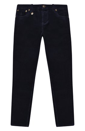 Детского вельветовые брюки POLO RALPH LAUREN темно-синего цвета по цене 5885 руб., арт. 312750891 | Фото 1 Детского вельветовые брюки POLO RALPH LAUREN темно-синего цвета, арт. 312750891 | Фото 1