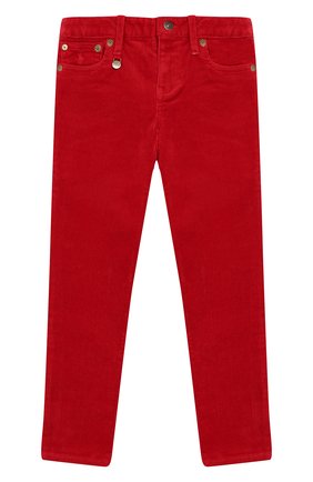 Детского вельветовые брюки POLO RALPH LAUREN красного цвета по цене 5885 руб., арт. 312750891 | Фото 1 Детского вельветовые брюки POLO RALPH LAUREN красного цвета, арт. 312750891 | Фото 1