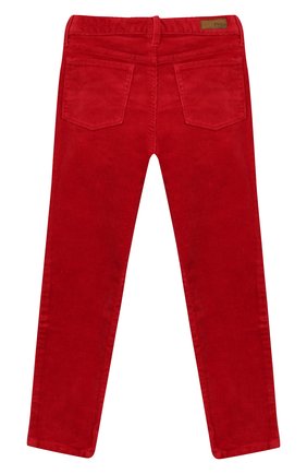 Детского вельветовые брюки POLO RALPH LAUREN красного цвета по цене 5885 руб., арт. 312750891 | Фото 2 Детского вельветовые брюки POLO RALPH LAUREN красного цвета, арт. 312750891 | Фото 2