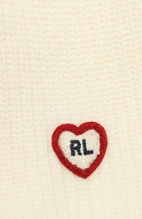 Детский шарф POLO RALPH LAUREN белого цвета по цене 4160 руб., арт. 312751619 | Фото 2 Детский шарф POLO RALPH LAUREN белого цвета, арт. 312751619 | Фото 2