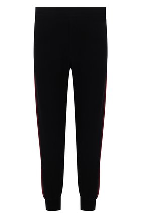Мужской джоггеры из вискозы ALEXANDER MCQUEEN черного цвета по цене 69500 руб., арт. 595646/Q0R39 | Фото 1 Мужской джоггеры из вискозы ALEXANDER MCQUEEN черного цвета, арт. 595646/Q0R39 | Фото 1