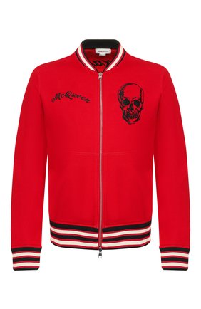 Мужской толстовка ALEXANDER MCQUEEN красного цвета по цене 137000 руб., арт. 595580/Q0Z79 | Фото 1 Мужской толстовка ALEXANDER MCQUEEN красного цвета, арт. 595580/Q0Z79 | Фото 1