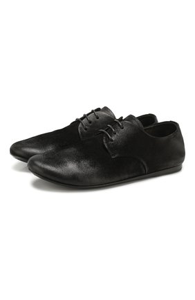 Мужской замшевые дерби MARSELL черного цвета по цене 42300 руб., арт. MM1744/PELLE R0VESCI0 | Фото 1 Мужской замшевые дерби MARSELL черного цвета, арт. MM1744/PELLE R0VESCI0 | Фото 1