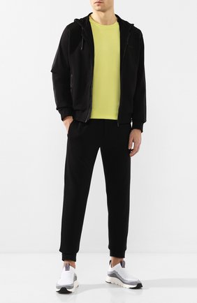 Мужская хлопковая футболка Z ZEGNA желтого цвета по цене 13050 руб., арт. VU372/ZZ650 | Фото 2 Мужская хлопковая футболка Z ZEGNA желтого цвета, арт. VU372/ZZ650 | Фото 2